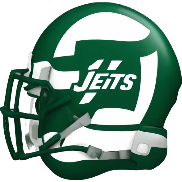 new york jets logo with line across the top emoji