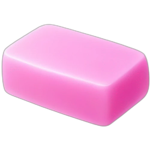 Pink soap bar emoji