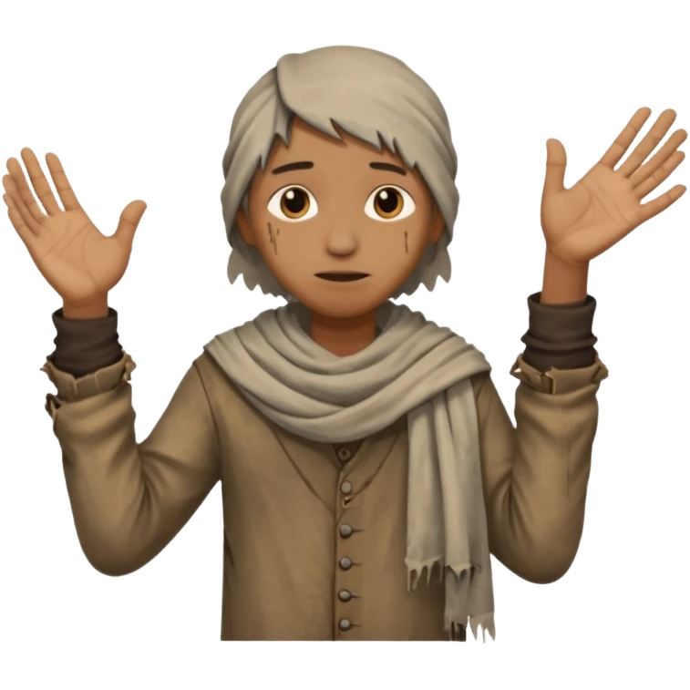 Begging emoji