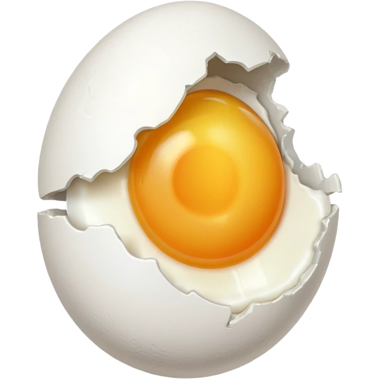 Cracked Egg emoji