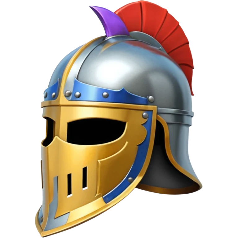 Knight helmet emoji