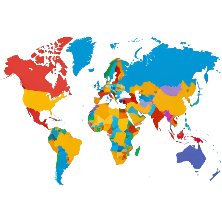 world map emoji