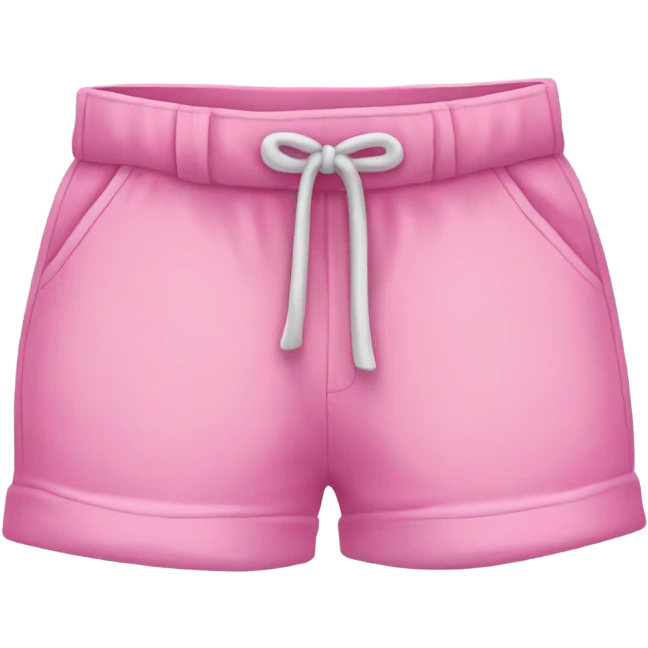 Pink shorts with stairs coming out of them emoji
