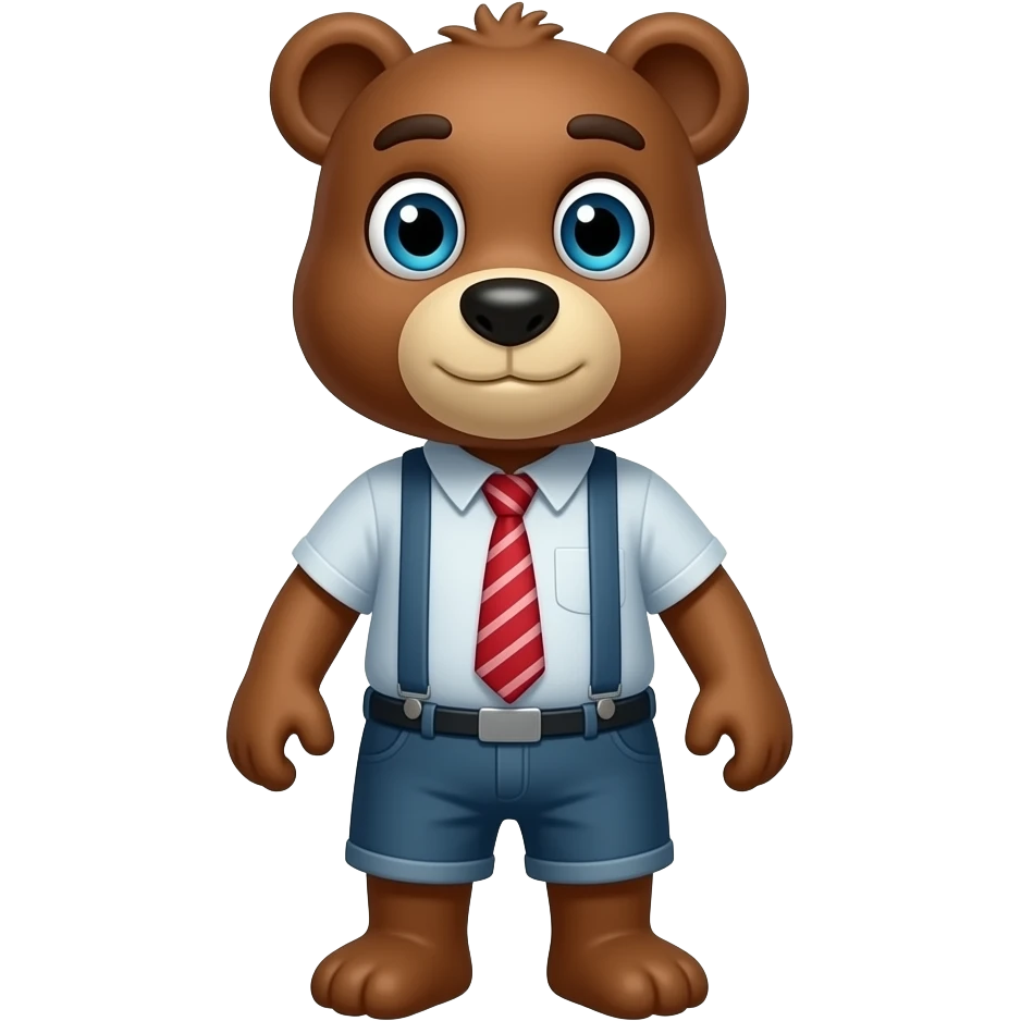 Fredbear from hello neigbor emoji