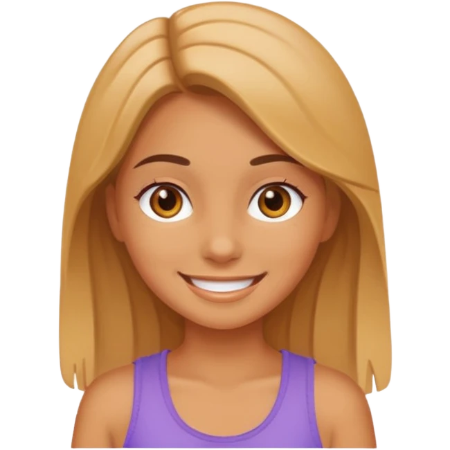 Menina mo emoji