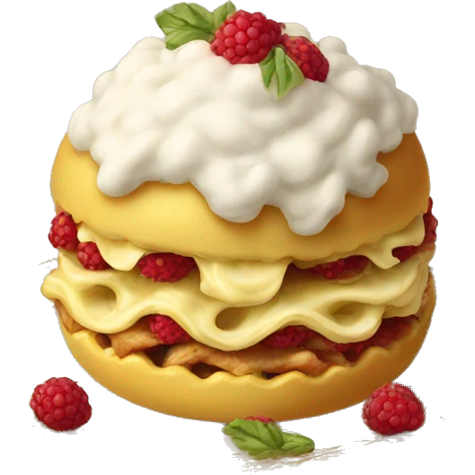 vintage rococo food emoji