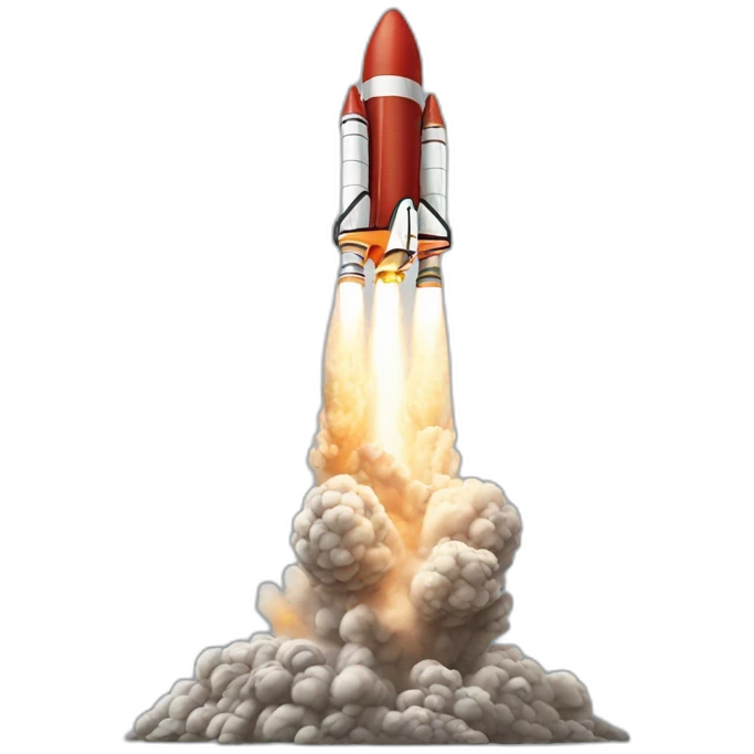 rocket crashing emoji