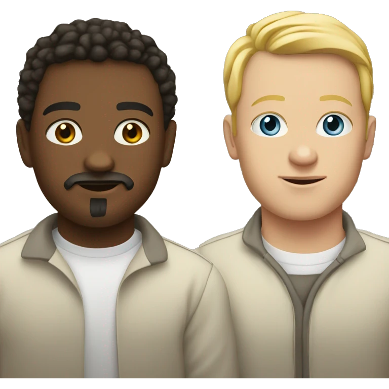 tag team of 3 white people emoji