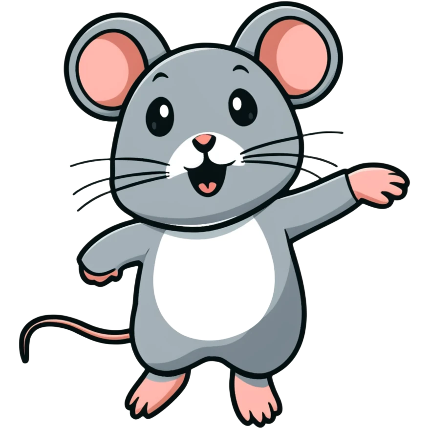 dancing mouse emoji