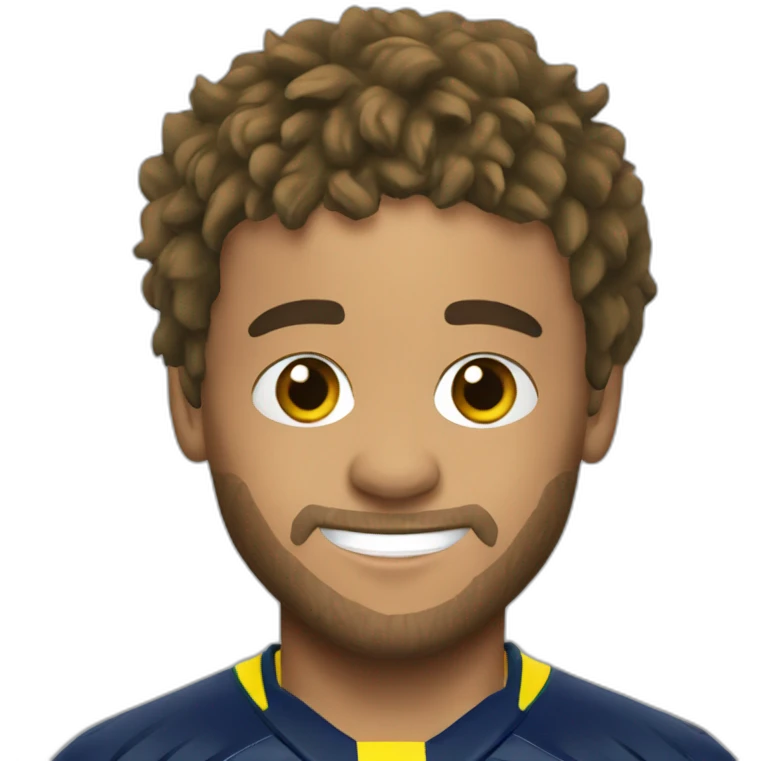Neymar con la champions league emoji