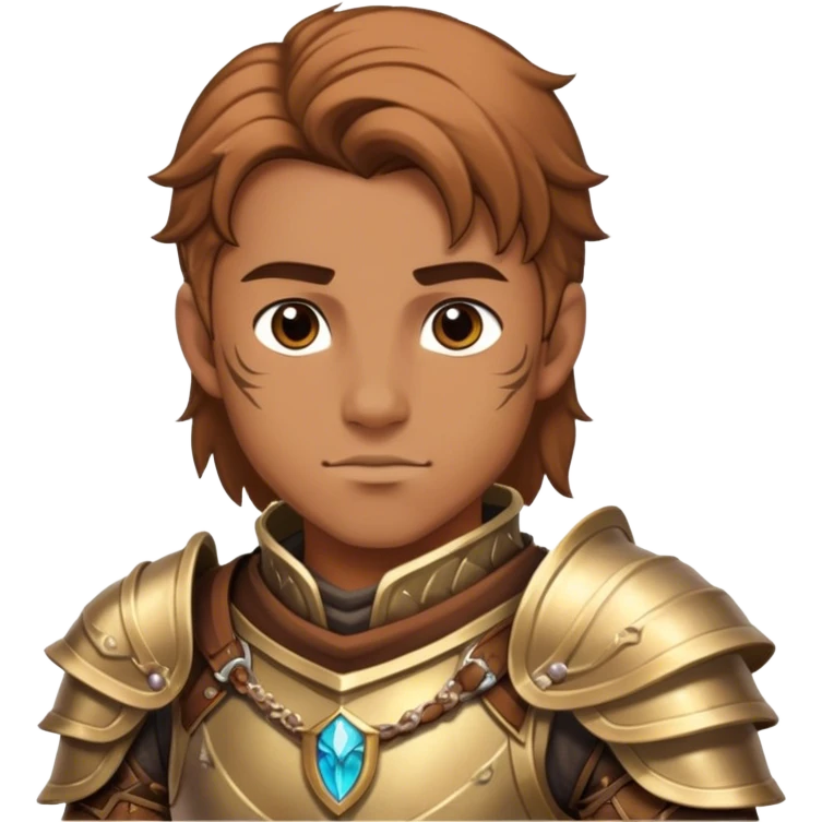 DnD character and his outfit emoji
