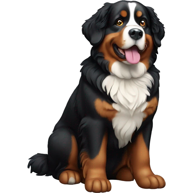 bernese mountain dog emoji