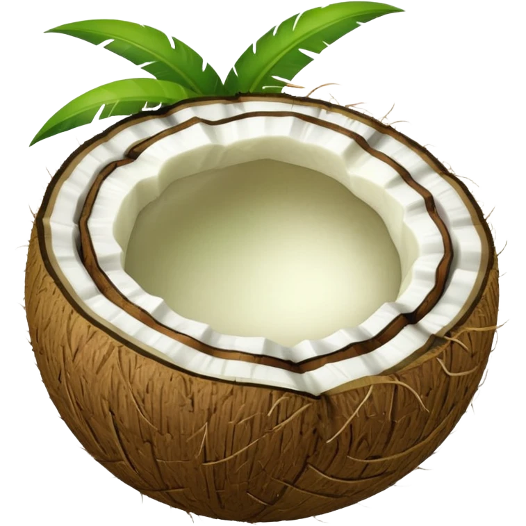 Green coconut emoji emoji