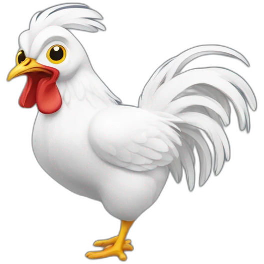 poule qui danse emoji