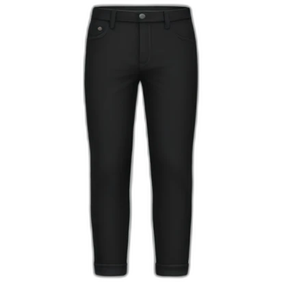 A black pant emoji