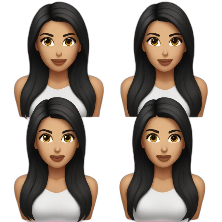 Kim Kardashian emoji