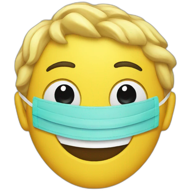 Smile mask  emoji