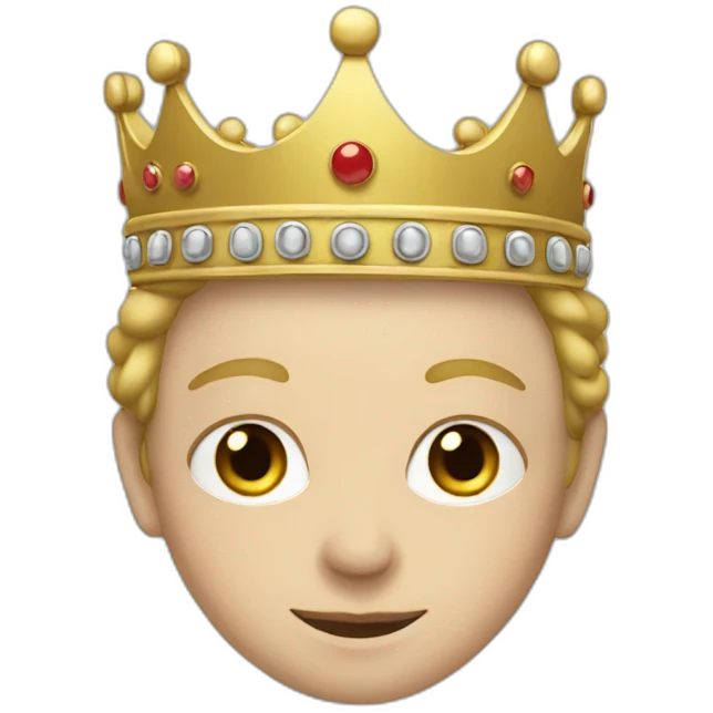 single english crown emoji