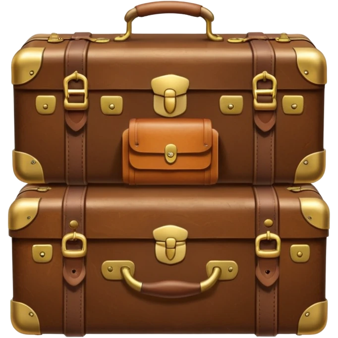 Old style luggage emoji