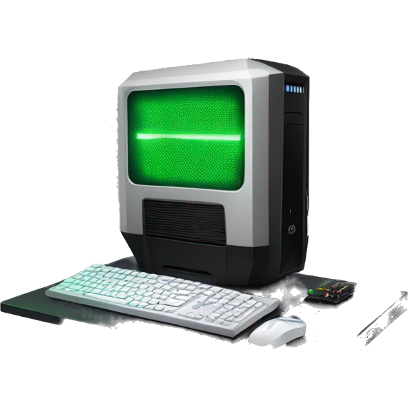 gaming pc with rgb and rtx 4090 emoji