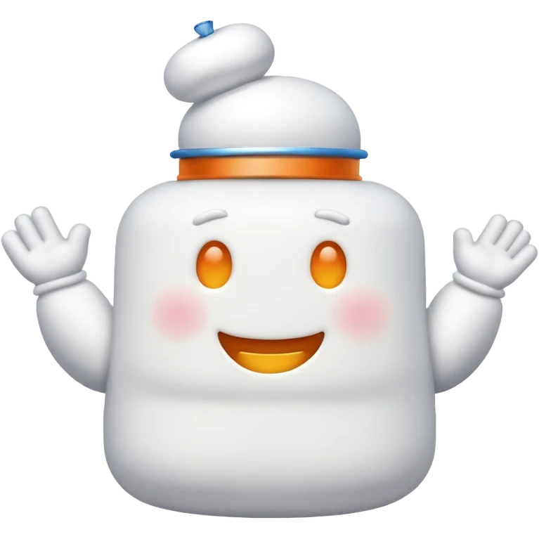 Stay puff marshmallow man emoji