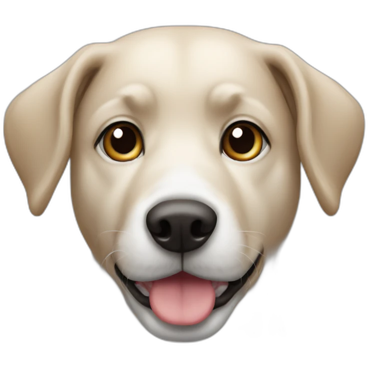 Dog black emoji