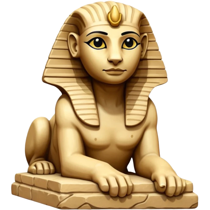 sphinx statue emoji