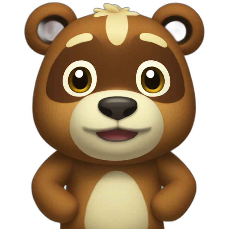tom nook animal crossing emoji