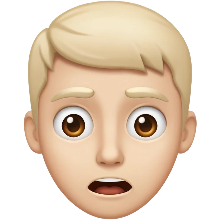 basic human emotions faces - happy, sad, angry, surprised, afraid emoji