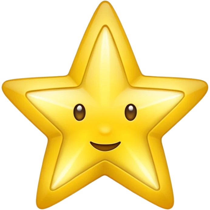 shiny star emoji