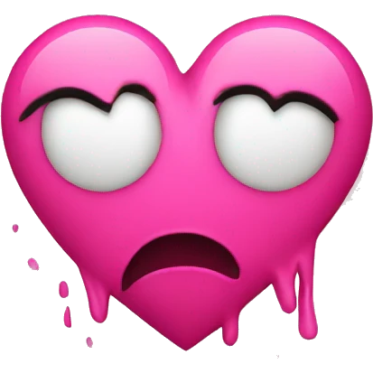 broken heart pink emoji