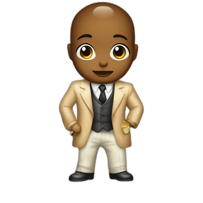 mobster baby with bellini emoji