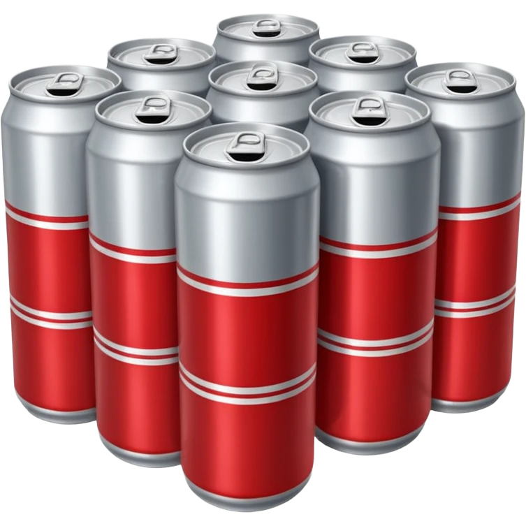 stack of many beer cans emoji