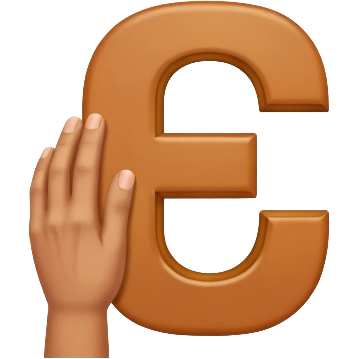 Une main qui fais la lettre c emoji