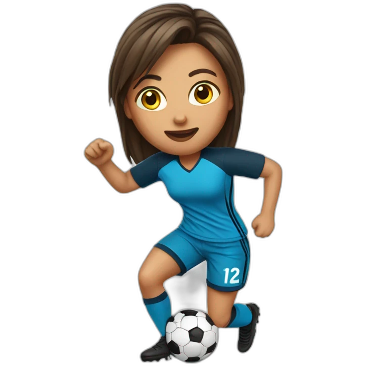 soccer tricks women emoji
