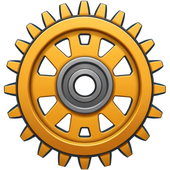 cogwheel emoji