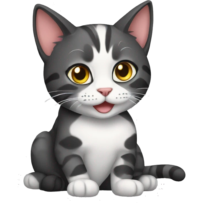 Cats love emoji