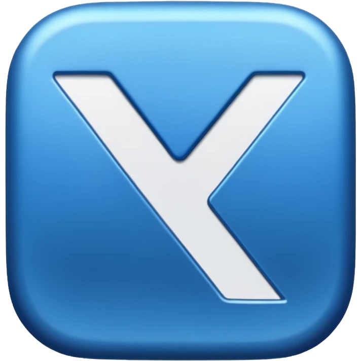 ⚙, make a shape similar to this one, make it blue and make a ✔️ like this inside the blue emoji emoji