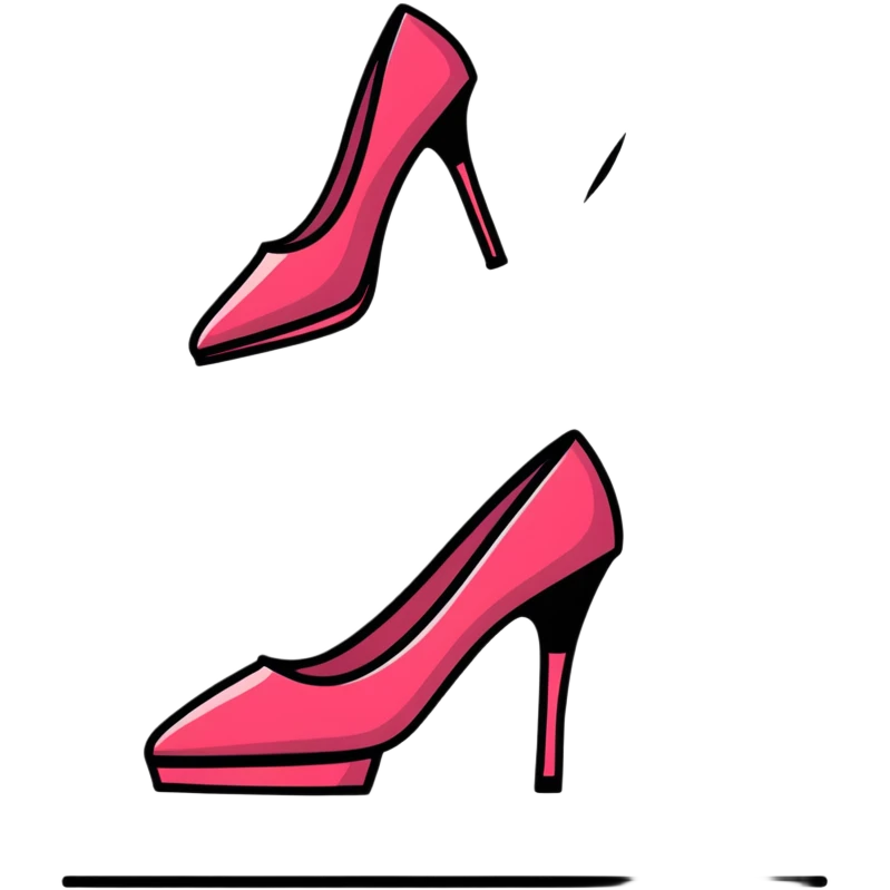 dancing platform stiletto emoji