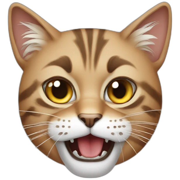 mad cat emoji