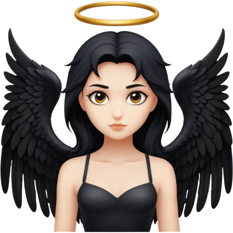 Dark angel  emoji