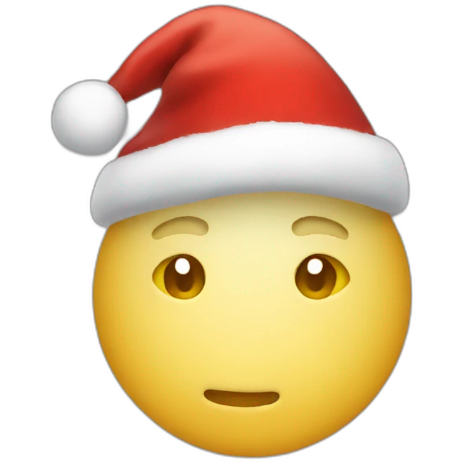 christmas hat emoji