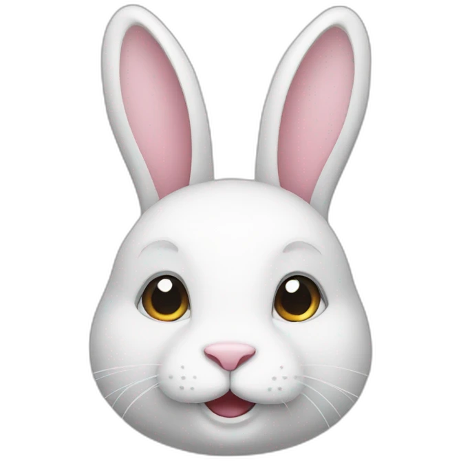 white rabbit emoji