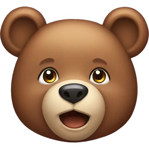 Cute Bear  emoji