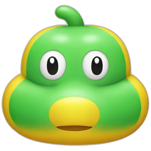 3 yellow yoshis emoji