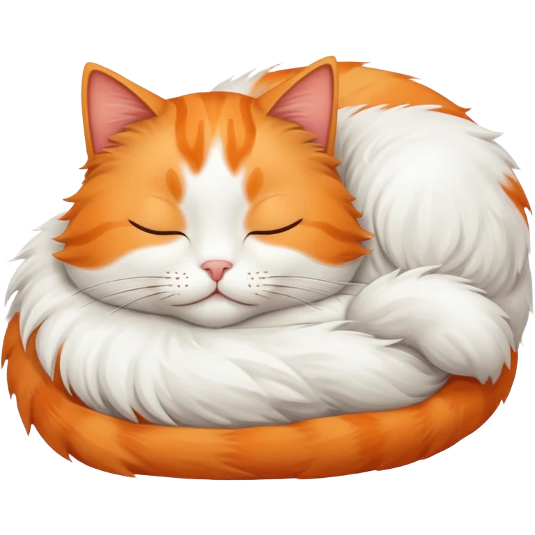 Cat sleep emoji