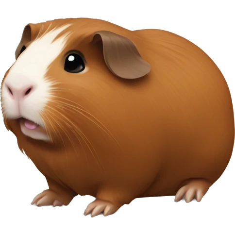 brown guinea pig emoji