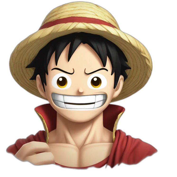 Luffy gear5 who laughs emoji