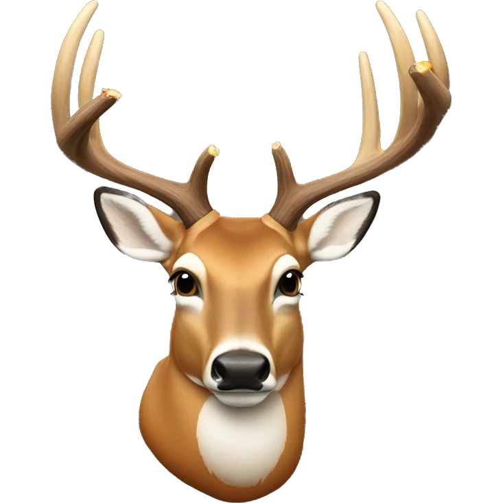whitetail buck smoking a cigar emoji