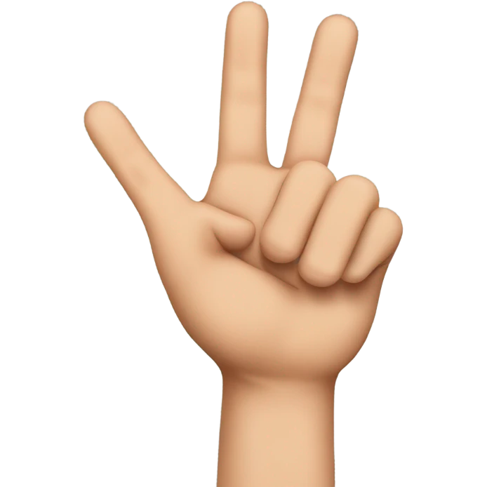 West side hand sign emoji